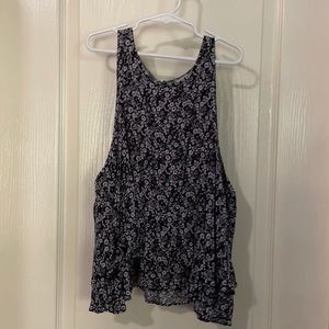 Floral tank top